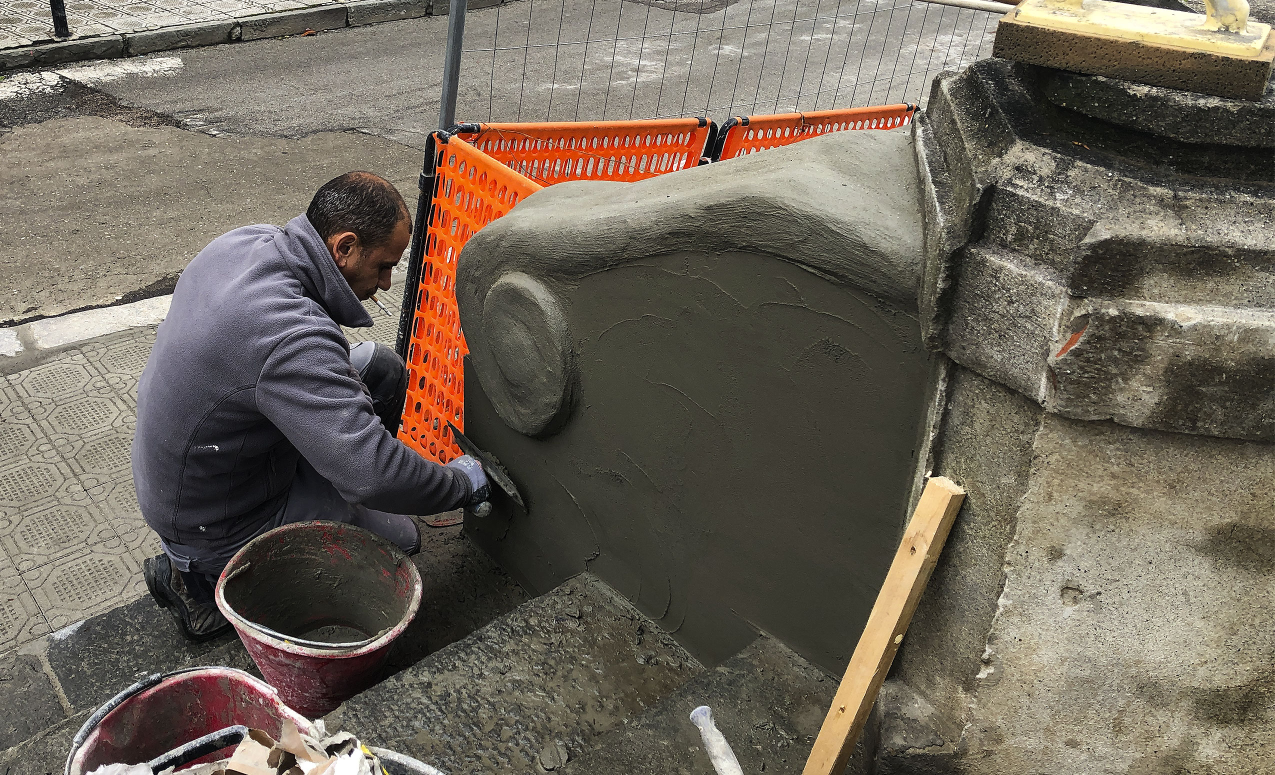 Comune di Genova. Lavori di risanamento delle volte in Villa Sciallero mediante tiranti in acciaio inox e rinforzi in fibra di carbonio