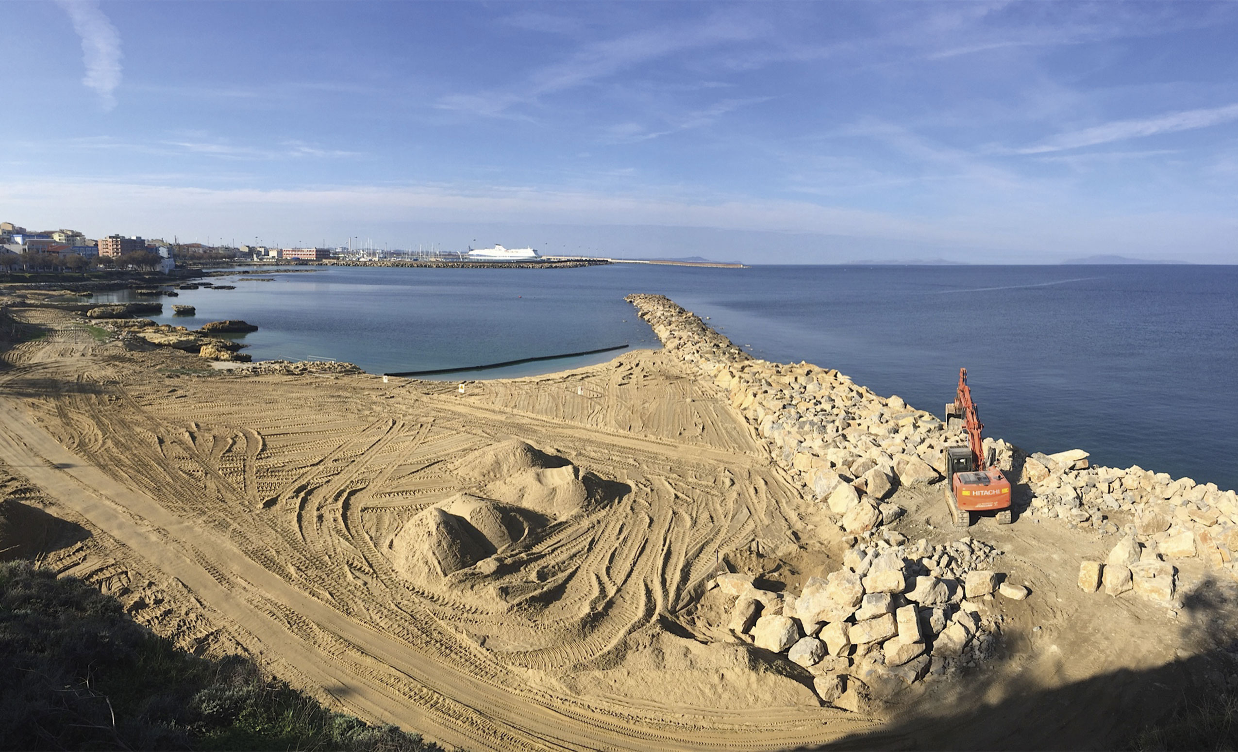 Regione Sardegna. Comune di Porto Torres. Interventi di salvaguardia della fascia costiera in località Balai. Rinforzo della scogliera, ripascimento della spiaggia e realizzazione di scogliere soffolte